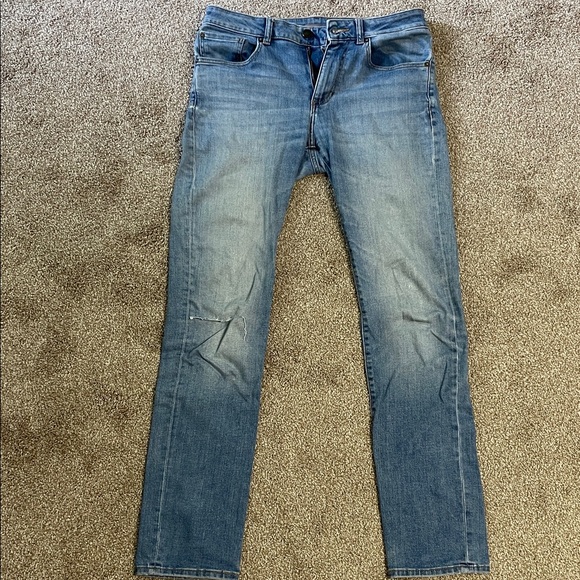 DL1961 Men's Faded Blue Skinny Jeans - Picture 1 of 8